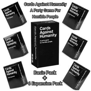 Cards Against Humanity Base Plus 1-6 Expansions